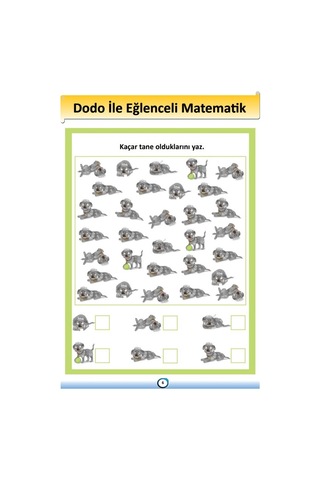 Dodo ile Eğlenceli Matematik Yaz-Sil Kitabı