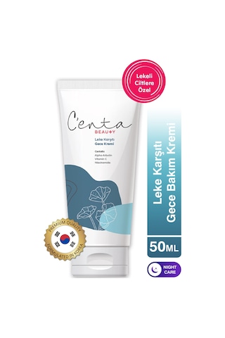 Centa Beauty Lekeli Ciltler İçin Gece Kremi 50 ML