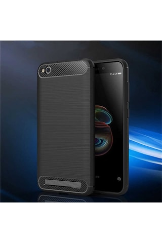 Xiaomi Redmi 5a Kılıf Zore Room Silikon Kapak Siyah