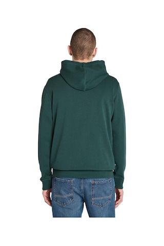 Timberland Established 1973 Logo Erkek Sweatshirt Koyu Yeşil