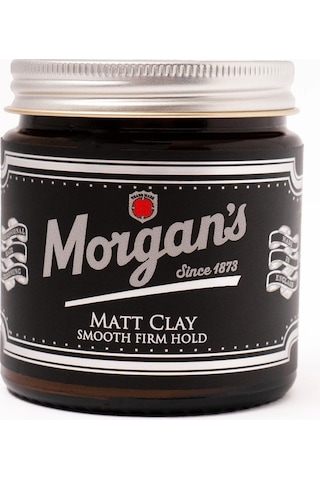 Morgan's Pomade Matt Clay Smooth Firm Hold - Güçlü Tutuş Sağlayan Şekillendirici Kil 120 ML