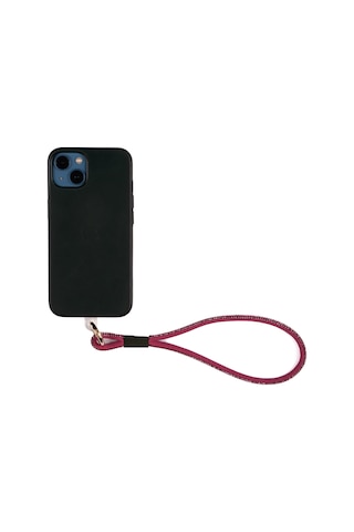 Noktaks - Cep Telefonu Yarım Taşlı Halat İp Cep Telefonu El Askısı 40cm T27073