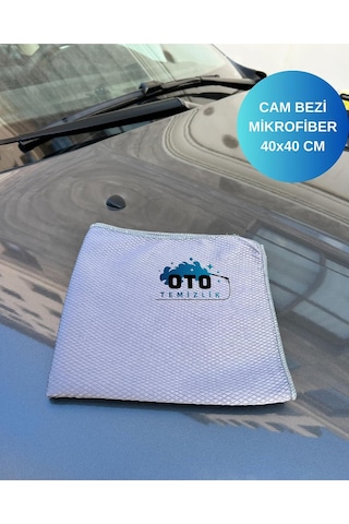 Tr 3'lü Oto Detay Seti - Araba Detay Fırçası, Mikrofiber Araba Kurulama Bezi, Cam Bezi + Sünger Hediye