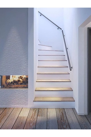Alüminyum Merdiven Tutamak Korkuluk Yaşlı Engelli Duvar Tutamağı 250 Cm. Istenilen Ölçüde 250 Cm' Ye Kadar