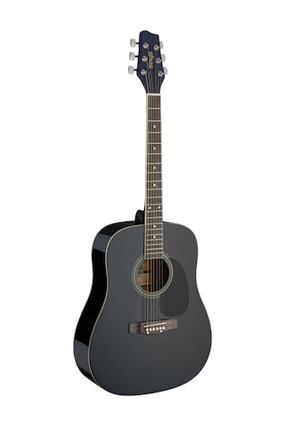 Stagg Sa20d Blk 4/4 Tam Boy Akustik Gitar