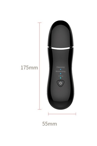 Sones Blk-d016 Ultrasonik Güzellik Küreği Cilt Makinesi Titreşim Ev Yüz Temizleme Ve Yıkama Masaj Aleti Güzellik Aleti Beyaz