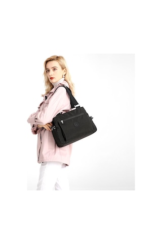 Krinkıl Kumaş Kadın Çantası Smart Bags 1125 Siyah