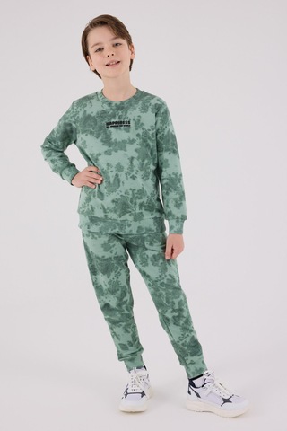 Rolypoly Erkek Çocuk Yeşil Eşofman Takımı Rp3654-c-v2 Yeşil