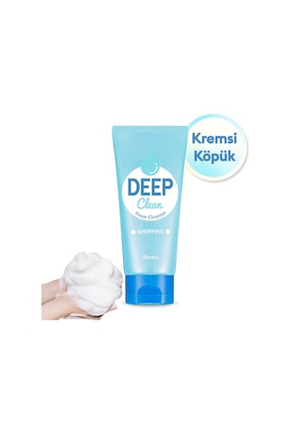 Missha A'PIEU Deep Clean Sertleşmiş Ciltler için Nemlendirici Yüz Yıkama Köpüğü 130 ML