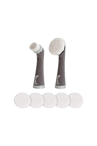 Power Scrubber Takmak Için Yumuşak Kıllar Ve 6 Mikrofiber Pedli Cırt Cırtlı Başlık Kablosuz Elektrikli Pille Ça Genel