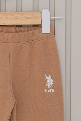 U.S. Polo Assn. Kız Bebek Krem Takım 5274-45910 Krem