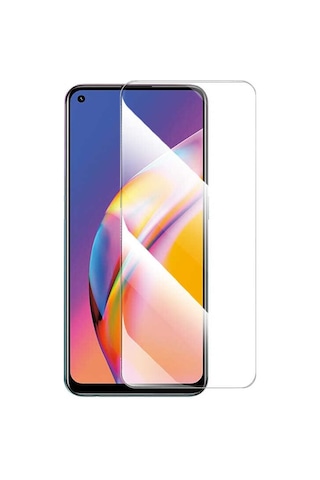 Ecruz Samsung Galaxy Uyumlu M40 Zore Maxi Glass Temperli Cam Ekran Koruyucu -