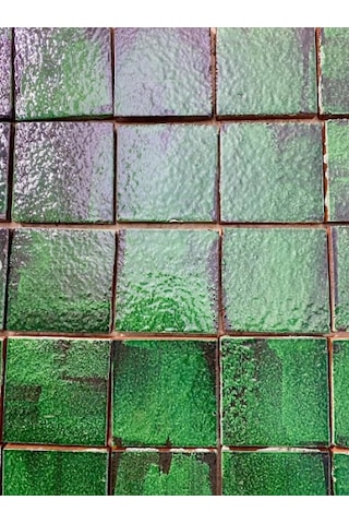 Art Mosaic Moss 10x10 El Yapımı Terracotta Seramik