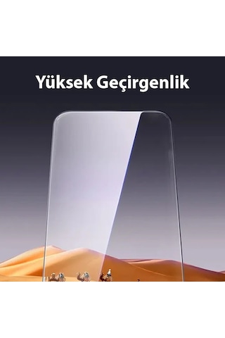 Baseus Apple, Uyumlu iPhone 15 Hd Tempered Full Koruma Cam Ekran Koruyucu- 5775 99110521