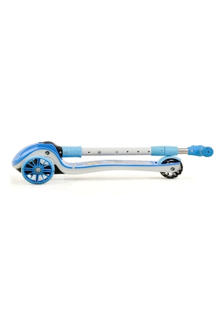Maxi Taxi Zoomy Oturaklı Işıklı Katlanabilir Scooter Mavi