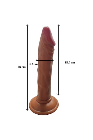 River World 21 Cm Lik Melez Tes Tissiz Dildo