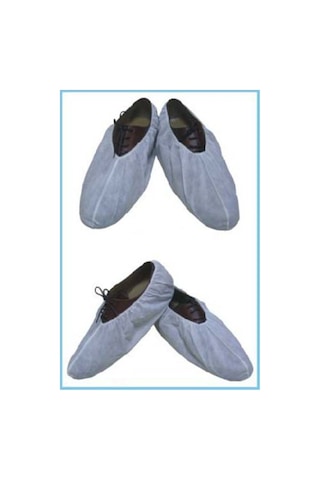 Tek Kullanımlık Tela Bez Beyaz Galoş 1000 Adet