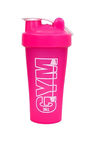 Gym Shaker 650 Ml Ölçekli Ve Sızdırmaz Kapaklı Protein Shaker 3'lü Set Pembe+mavi+turuncu Pembe-mavi-turuncu