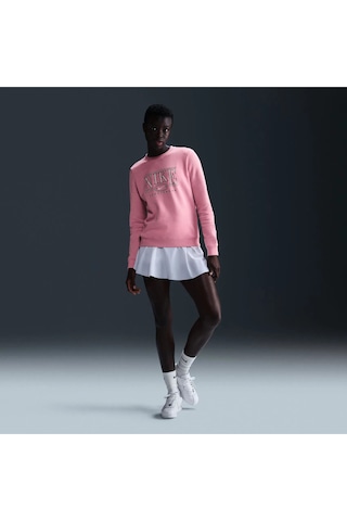 Nike Sportswear Club Fleece Pembe Kadın Sweatshirt Fj0979 699 Pembe