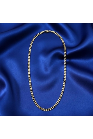 Kadın Vip 14k Kalın Arpa 50 Cm Kolye Çok Renkli