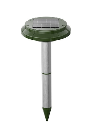 Vkemall Güneş Enerjili Ultrasonik 360 Su Geçirmez Yılan Ve Toprak Hayvanları Kovucu, Bahçe/çiftlik İçin 700 M² Etki Alanı Yeşil