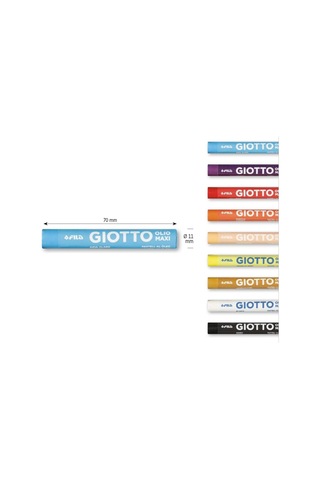 Giotto Olio Silindir 24lü Yağlı Pastel Boya Genel