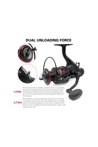 Skycity Alüminyum Alloy 4000 Model İki Kademeli Deşarjlı Olta Makinesi - 9+1 Yataklı, 7.5 Kg Fren Gücü, Dayanıklı Ve Korozyona Dayanıklı