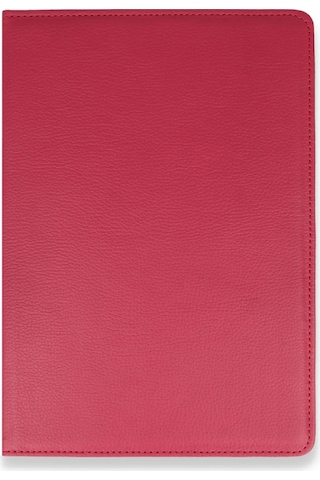 Cosmotex Newface Samsung Galaxy Uyumlu T860 Tab S6 10.5 Kılıf 360 Tablet Deri Kılıf - Pembe