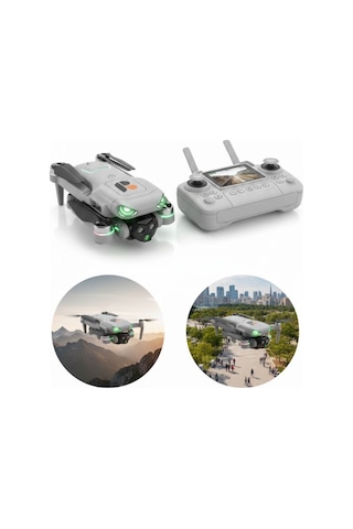 Hd - 338 - Kameralı Drone Ekranlı Kumanda Güvenli Ve - Glblseme - Dengeli Uçuş