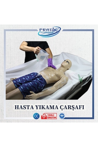 Pratik Hasta Yıkama Çarşafı