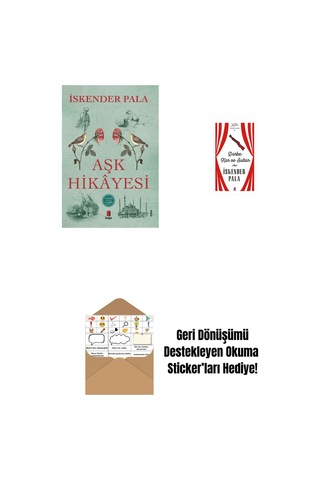 Aşk Hikâyesi + Darbe: Kan Ve Sultan Ciltli + Okuma Sticker'ları