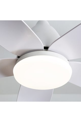 Fancium DKF-502 47" Led Aydınlatmalı Uzaktan Kumandalı Tavan Vantilatörü Beyaz