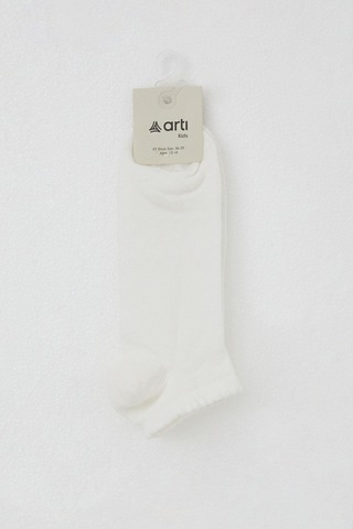 Arti Artı Kız Çocuk Soket Çorap Basic 13-14 Yaş, Ekru