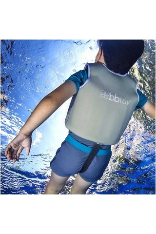 Bblüv Naj Neopren Yüzme Yeleği Mavi - 3-6 Yaş / Mavi Çok Renkli