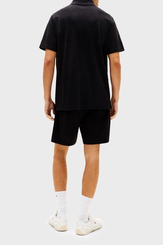 Tommy Jeans Erkek Polo Yaka T Shirt Dm0dm22703 Bds Siyah Siyah
