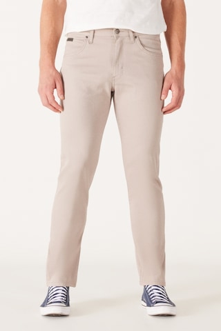 Wrangler Arizona Straight Fit Düz Kesim Normal Bel Düz Paça Esnek Mavi Erkek Pantolon W211842013 Açık Mavi