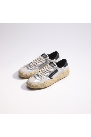 Sneaker Günlük Kadın Pu101c-039 Puraai 1.01 Classıc Candle Candle Beyaz - Gümüş