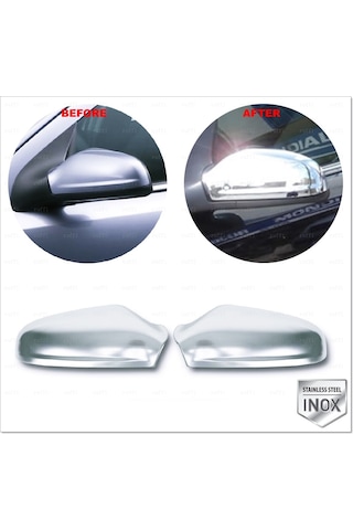Opel Astra H Krom Ayna Kapağı 2 Prç. 2004-2010 Arası P. Çelik
