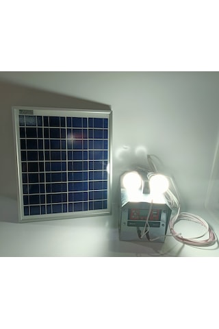 Gesper Energy 2 Lambalı Taşınabilir Solar Aydınlatma Sistemi
