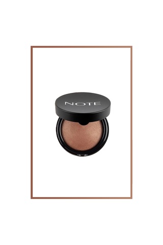 Note Cosmetique Baked Blusher Işıltılı Fırınlanmış Toz Allık - 05 Mocha Taste