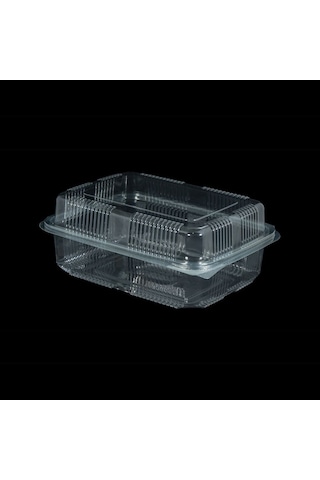 Plastik Sızdırmaz Kap Gıda Kabı 100 Adet 750 Gr Bombe Kapak