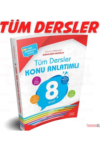 8.Sınıf Tüm Dersler Soru Bankası + Konu Anlatım + Yaprak Test Set