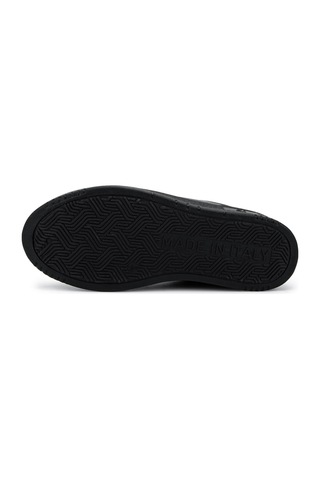 Mario Valentino Erkek Hakiki Deri Siyah Sneakers & Spor Ayakkabı 1040 95s7002 Erk Ayk Sk25-26 Black/black Siyah