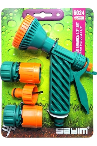 Sayım Otomatik Süzek Sulama Tabanca Seti 1/2''