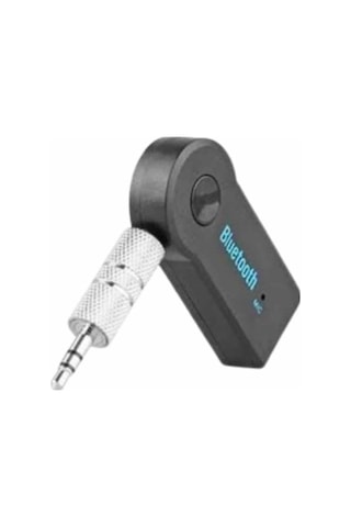 Tüm Cihazlara Uyumlu Bluetooth Aux Araç Kiti Siyah -