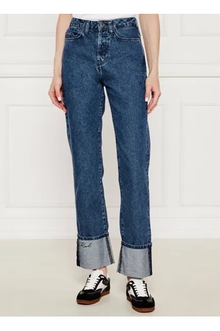 Karl Lagerfeld Mavi Kadın Denim Pantolon A3w10017