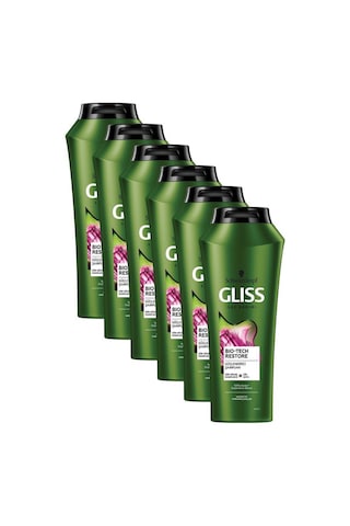 Gliss Bio-Tech Restore Şampuan 6 x 500 ML