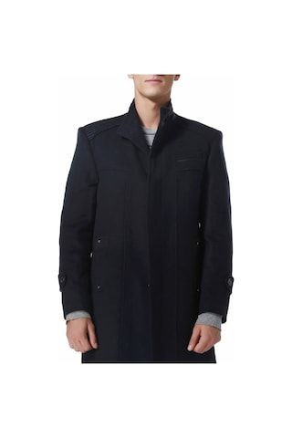 Plt8308 Dewberry Palto-desenli Lacivert