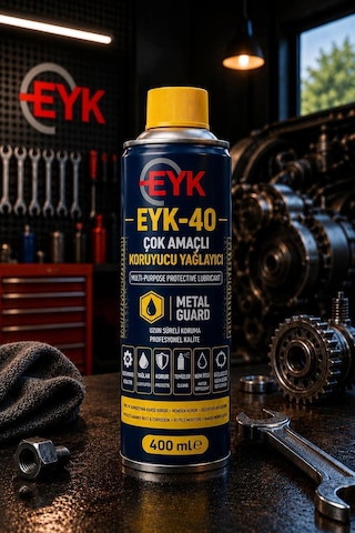 Eyk Çok Amaçlı Bakım Spreyi 400ml.eyk-40 Wd-40 Muadili 1 adet Eyk Çok Amaçlı Bakım Spreyi 400ml.eyk-40 Wd-40 Muadili 1 adet