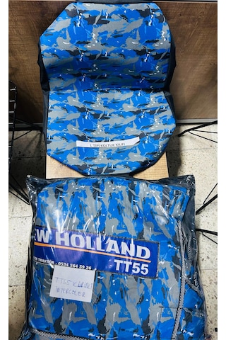 New Holland Tt55 Kabinli İntercooler Özel Su Geçirmez Brandave L Tipi Koltuk Kılıfı